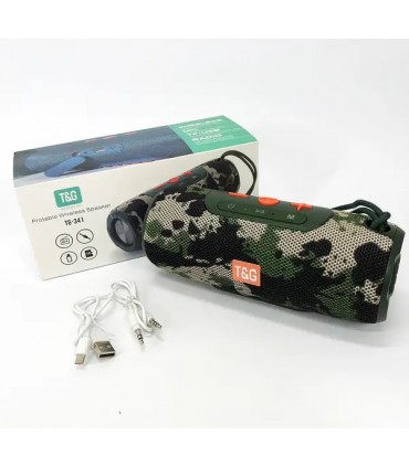 Przenośny Głośnik Bluetooth TG-341 Radio 2x5W Moro