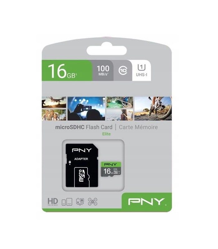 Karta pamięci MicroSDHC Elite 100MB/s UHS-I 16GB