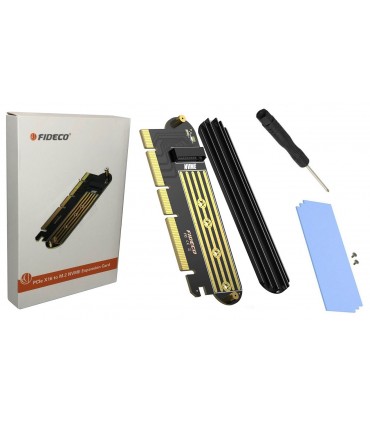 Adapter podłącz dysk M.2 NVMe do PCI-e 4.0 x16