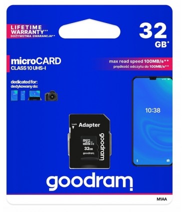 Karta pamięci micro SD Class 10 UHS Goodram 32GB