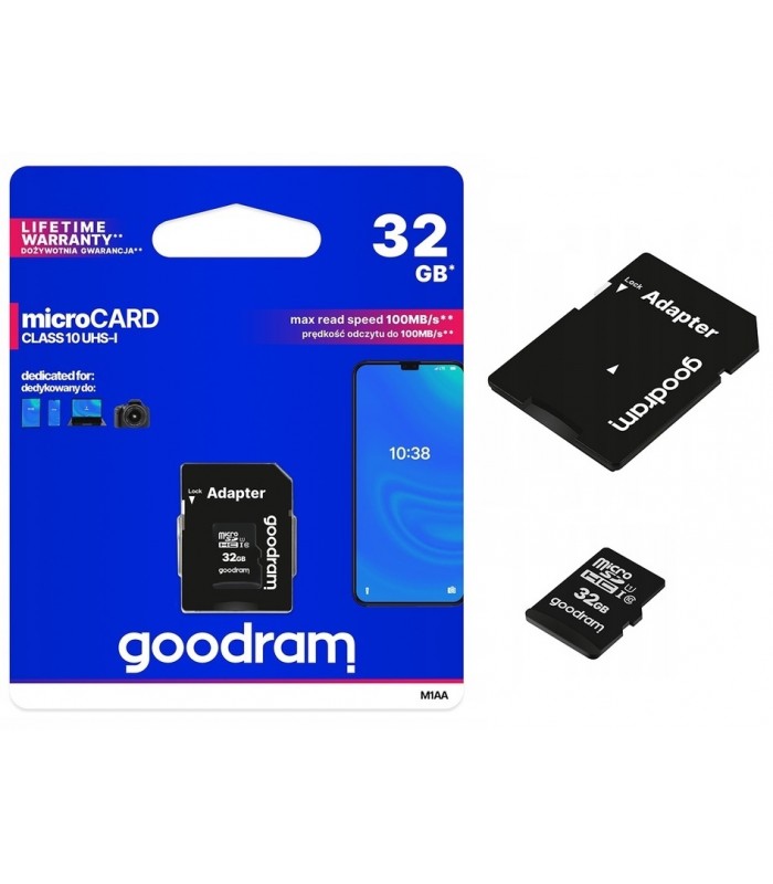 Karta pamięci micro SD Class 10 UHS Goodram 32GB