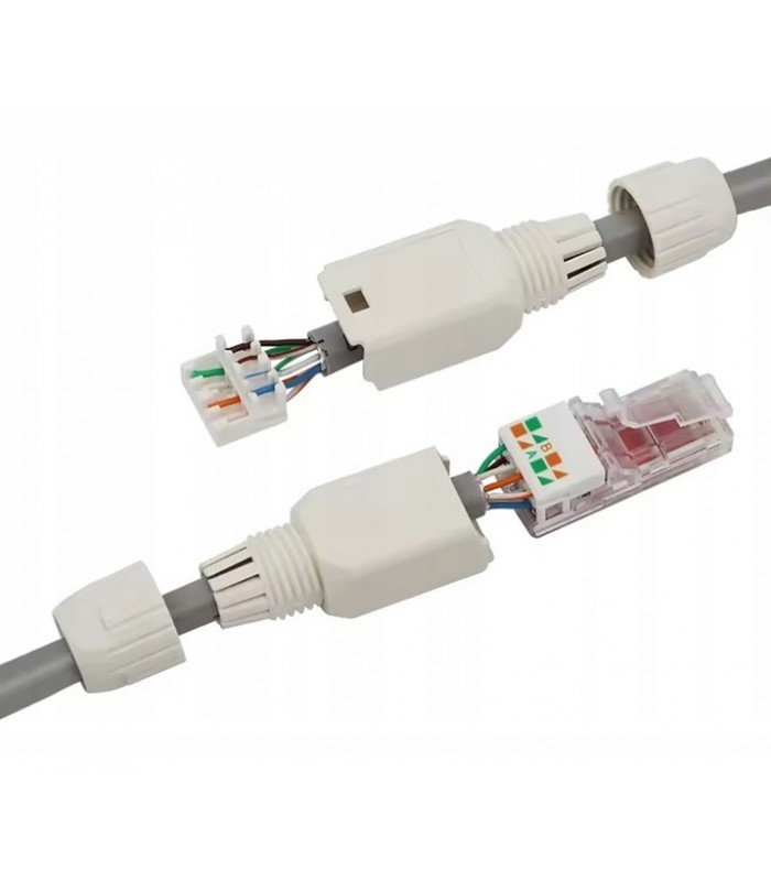 Wtyczka RJ45 Kabel UTP Kat. 6 RJ9 Beznarzędziowy Wtyk