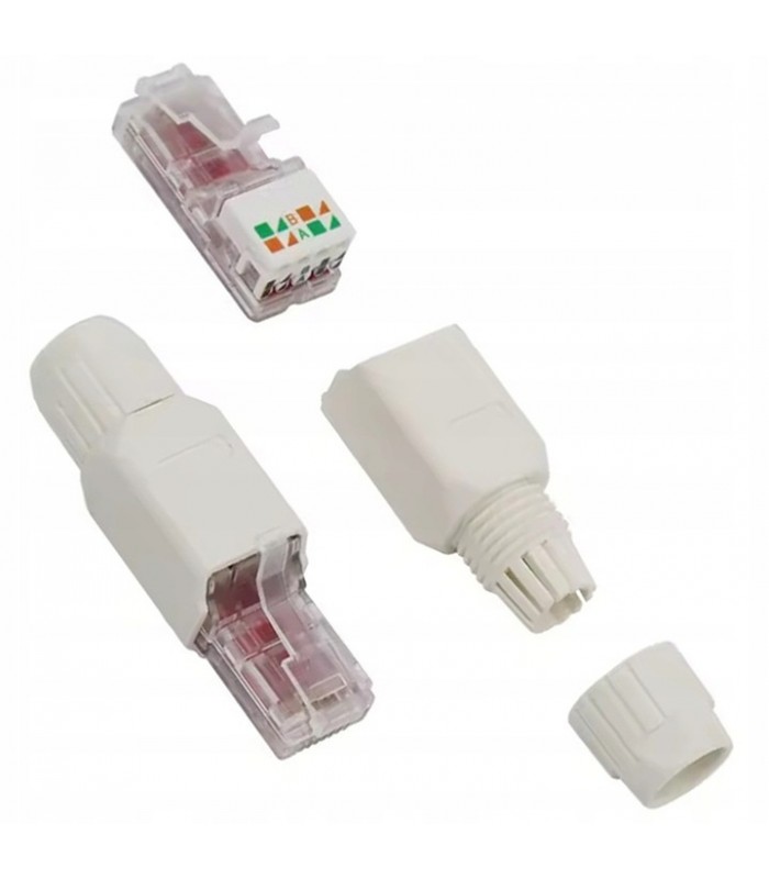 Wtyczka RJ45 Kabel UTP Kat. 6 RJ9 Beznarzędziowy Wtyk