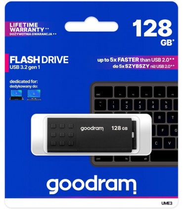 Pendrive 128GB Goodram UME3 USB 3.2 Gen 1 Czarny