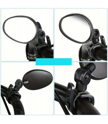 Zestaw dwóch lusterek rower Lusterko 2 szt. Uniwersalne