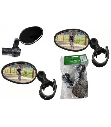 Zestaw dwóch lusterek rower Lusterko 2 szt. Uniwersalne