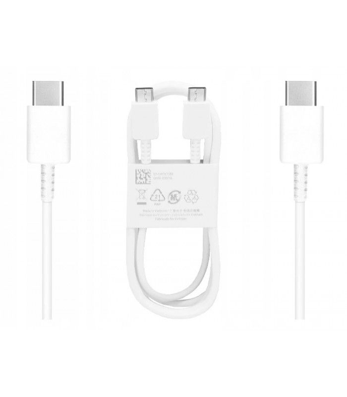 Oryg. Kabel Samsung 2X USB-C Typ C 3A 25W 45W 1.8m EP-DW767