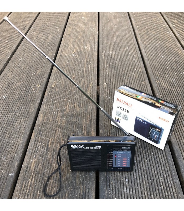 Małe Radio FM na baterię kuchenne budowlane w podróży