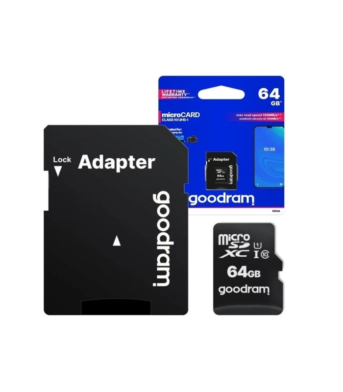 Karta pamięci micro SD Class 10 UHS Goodram 64GB