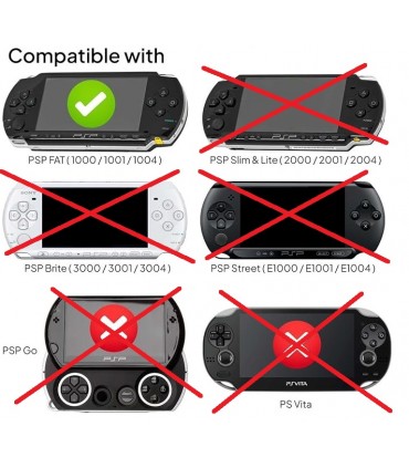 Bateria PSP 3600mAh do konsoli PSP FAT 100x-1004 * Pierwsza wersja PSP