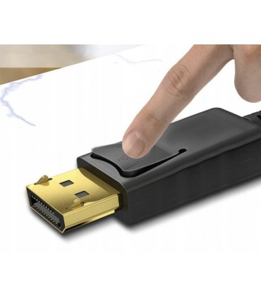 Kabel DisplayPort na DisplayPort 1,8m DP-DP Przewód 4K 1,8M