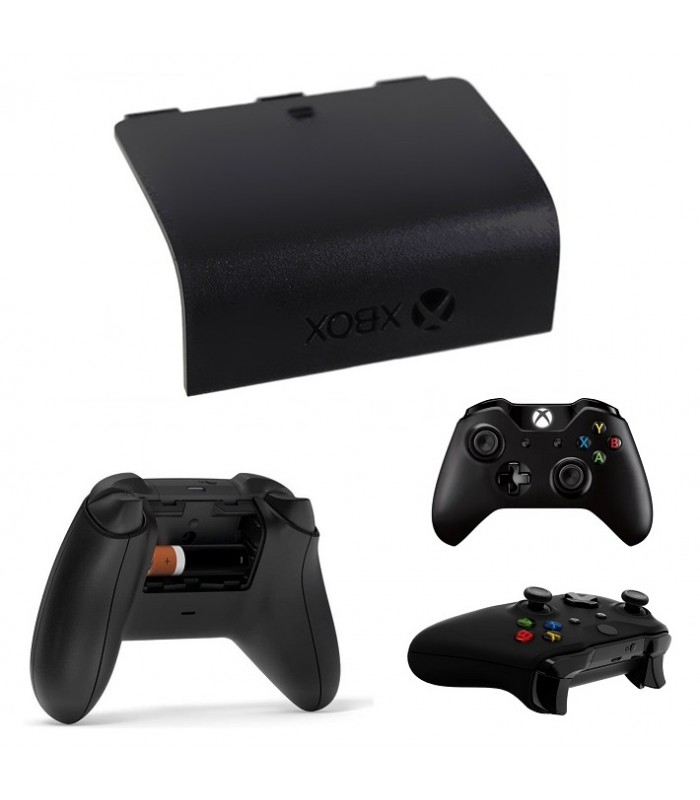 Oryginalna Czarna Klapka baterii pad Xbox One S Mod 1708