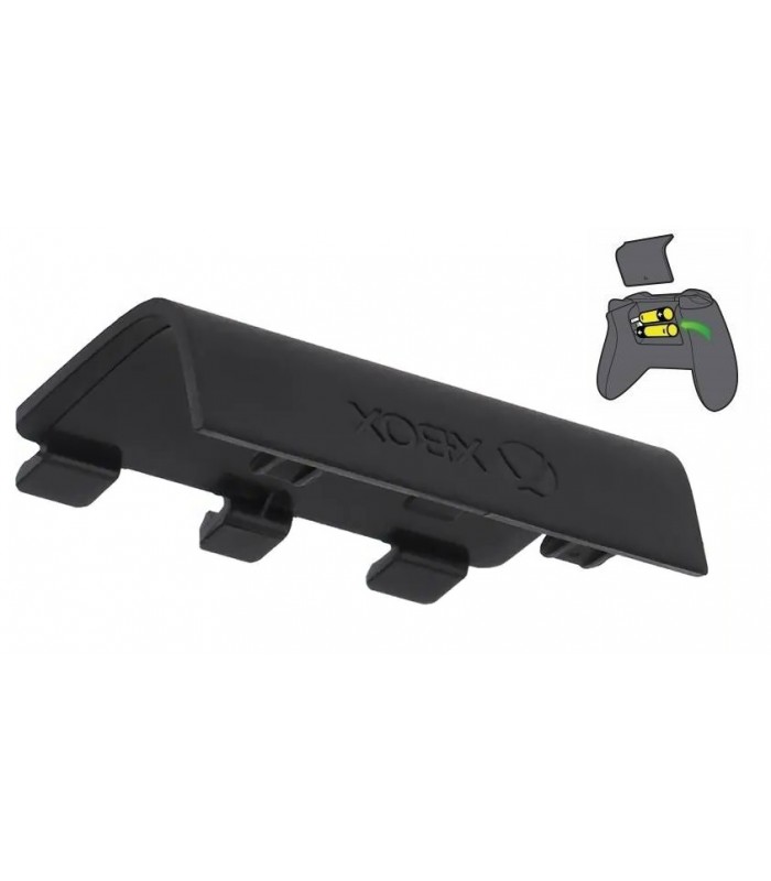Oryginalna Czarna Klapka baterii pad Xbox One S Mod 1708
