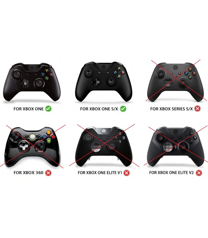 Oryginalna Czarna Klapka baterii pad Xbox One S Mod 1708