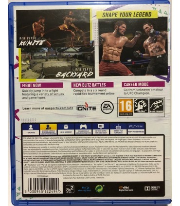 UFC 4 PS4 PS5 PL 