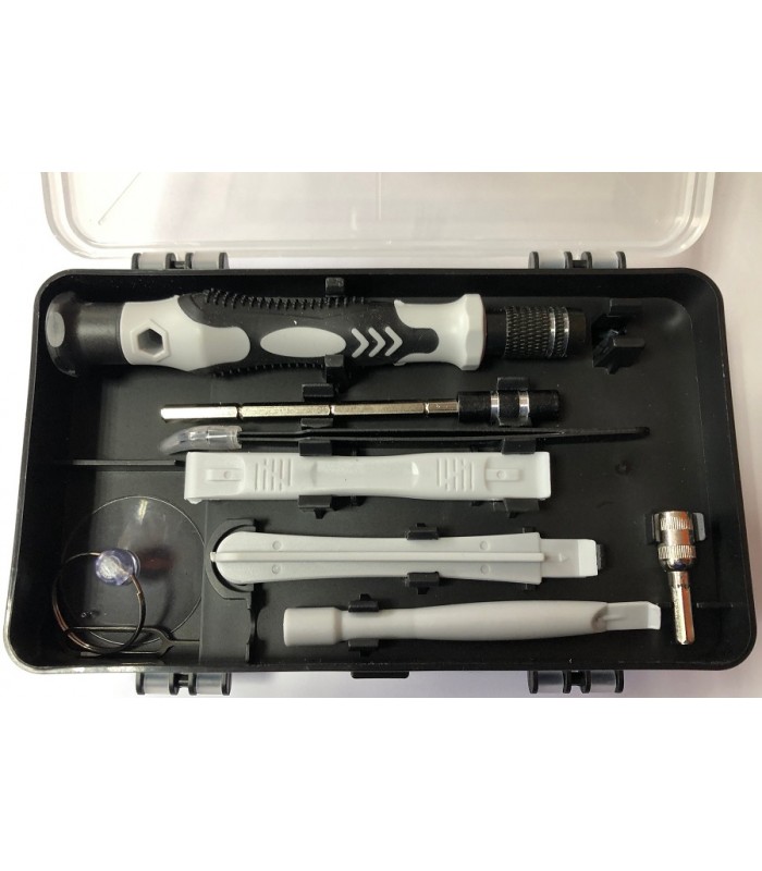 Zestaw narzędzi precyzyjnych śrubokręty Imbus Torx 110el kostki otwieraki