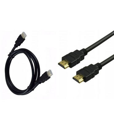 Kabel HDMI HDMI 2m Gold v1.4 3D 4K HD DVBT 2M