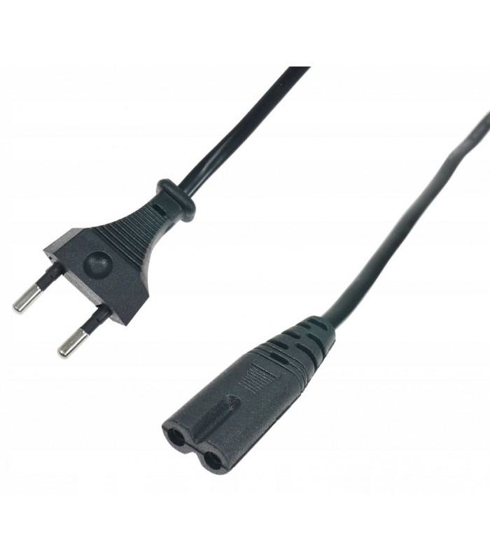Kabel zasilający 3m ósemka C7 PC RTV AGD Konsole 3M