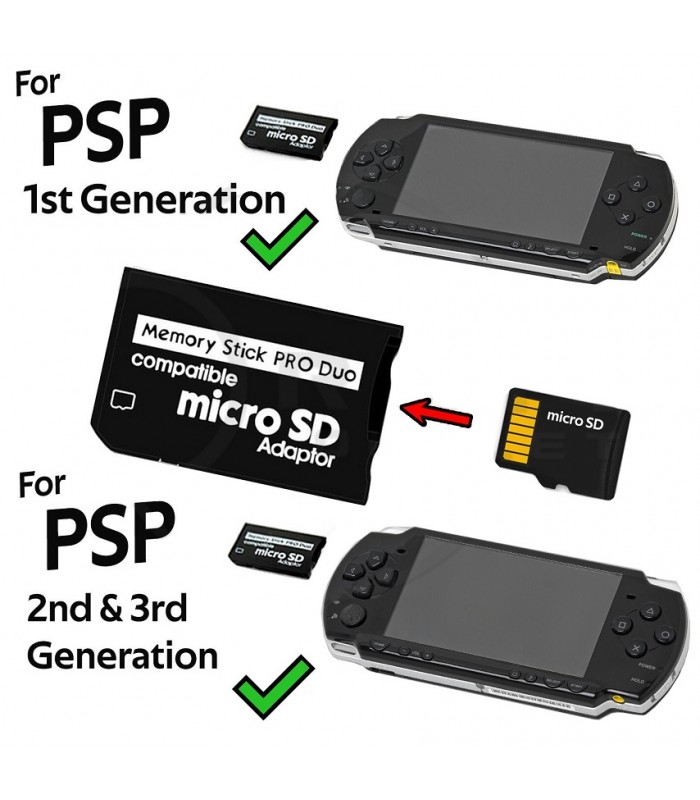 Karta 32GB + Adapter MS PRO DUO do PSP Goodram