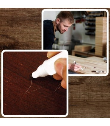 Duży Zestaw do naprawy Rys Mebli Paneli Markery Woski