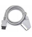 Kabel RGB Euro Scart PAL do konsoli Wii 1,8m Solidny przewód 