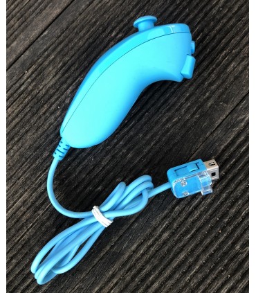 NUNCHUK Wii U Wii Oryginalny Nintendo Blue Kontroler Oryginał